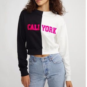 CaliYork Cropped Sweatshirt